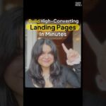 Build High-converting Landing Pages with these AI Tools! #landingpage #digitalmarketers #aitools