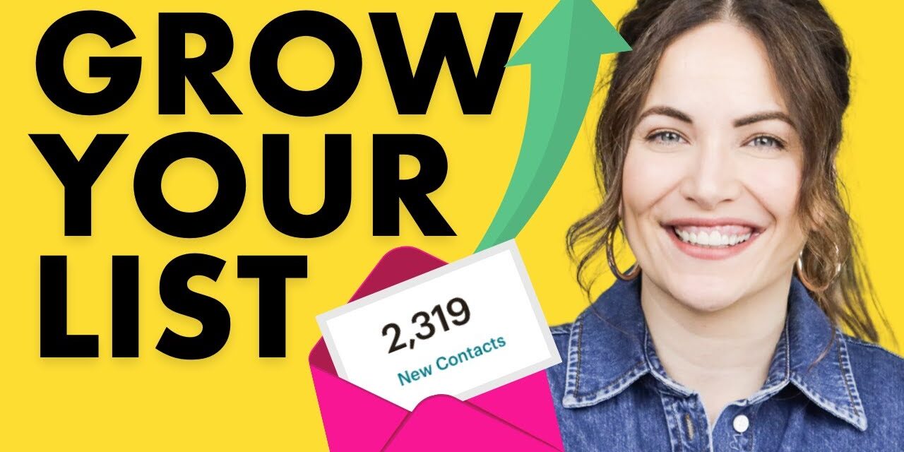 How To Build An Email List From Scratch