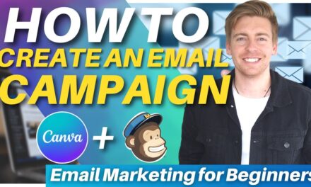 How To Create A Free Email Campaign in Canva | Email Marketing for Beginners
