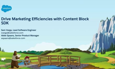 Drive Marketing Efficiencies with Content Block SDK