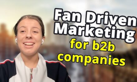 Fan driven marketing for B2B companies, with Mariya Delano
