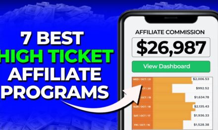 7 Best High Ticket Affiliate Programs (Make $5K+ Commissions) | High Ticket Affiliate Marketing 2024