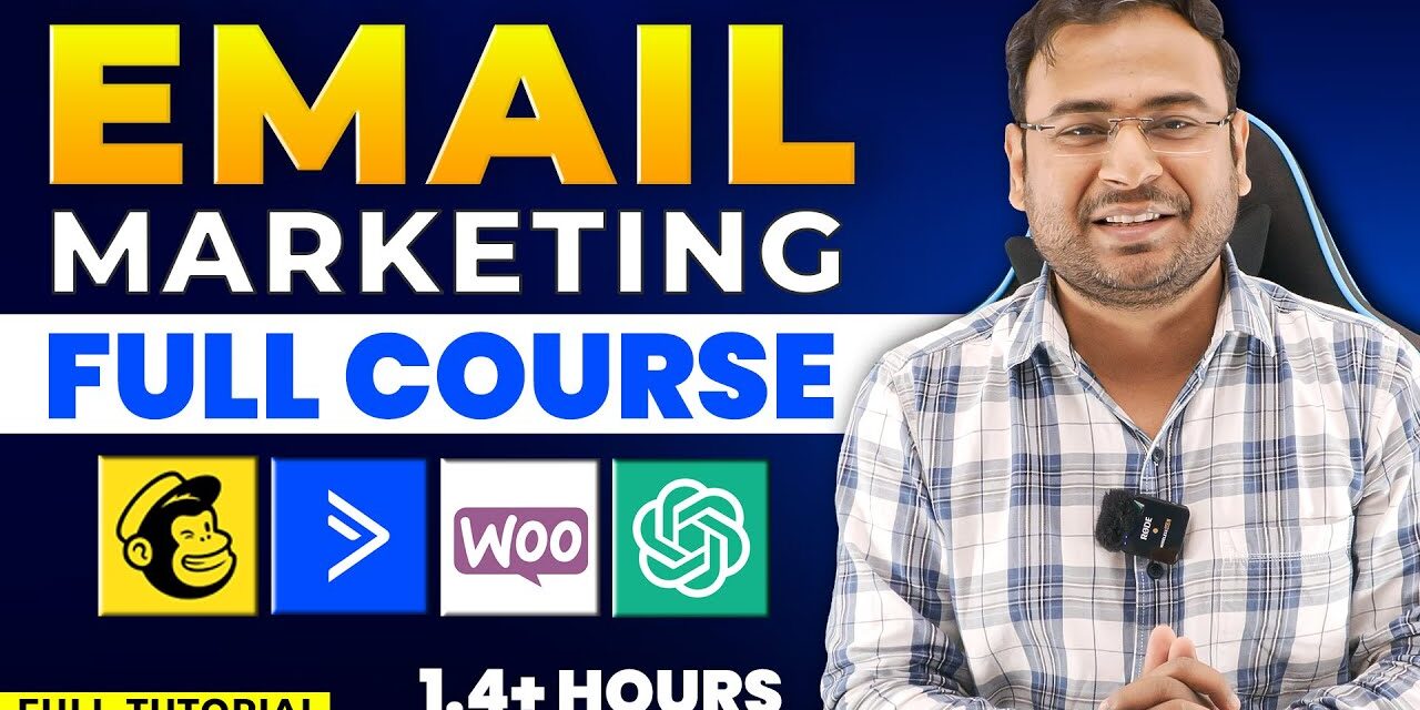 Complete Email Marketing Full Course for Beginners (Specially for Digital Marketers) | Umar Tazkeer