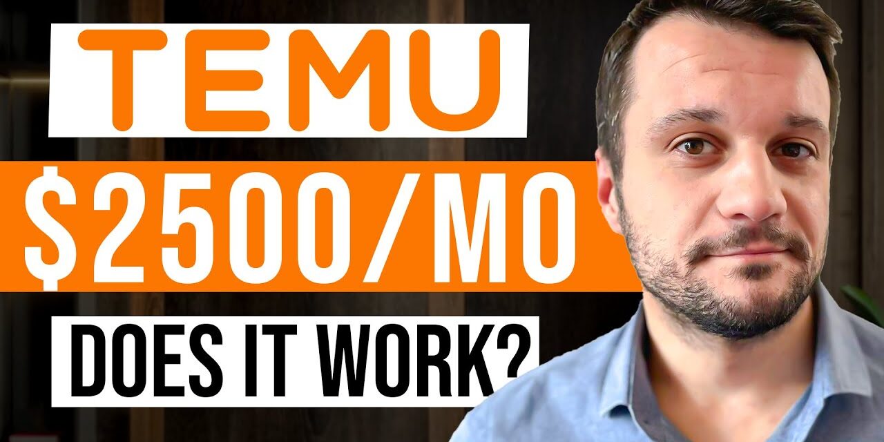 How I Made $500 From Temu Affiliate Program (Tutorial For Beginners)
